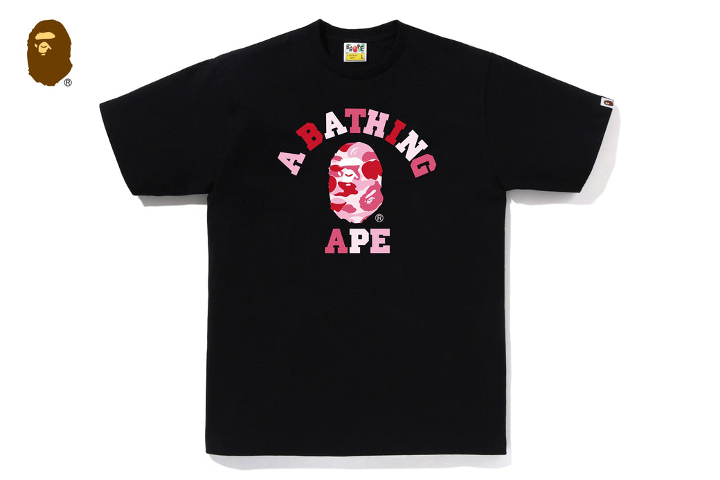 ABC CAMO COLLEGE TEE | bape.com