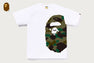 1ST CAMO SIDE BIG APE HEAD TEE