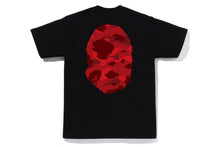 COLOR CAMO BIG APE HEAD TEE