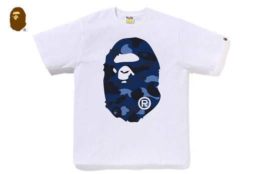 COLOR CAMO BIG APE HEAD TEE