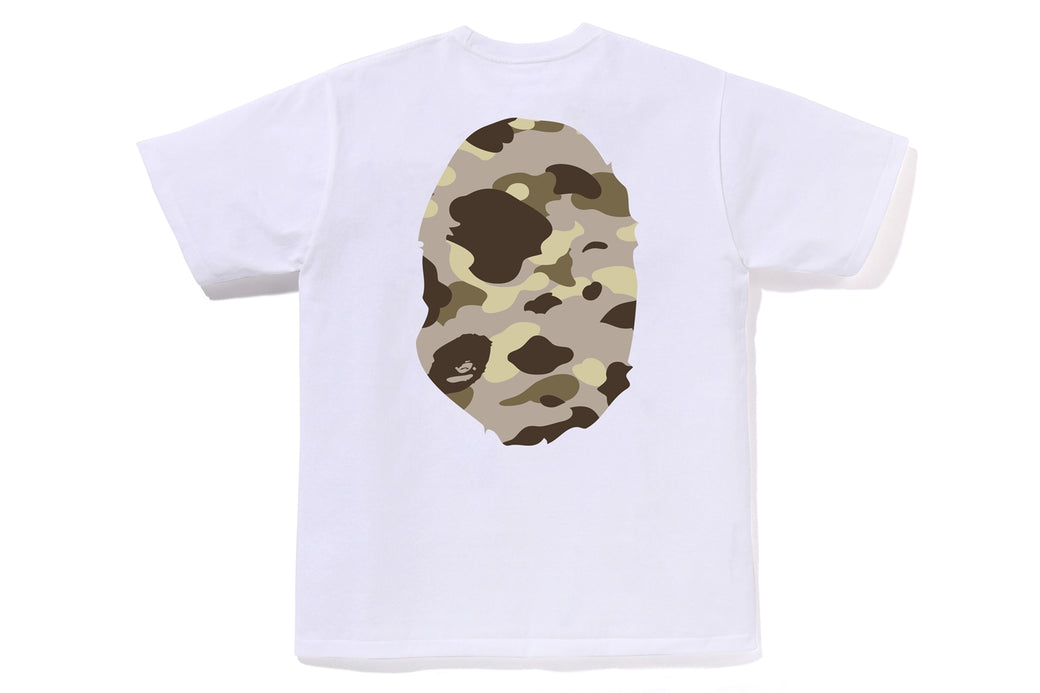COLOR CAMO BIG APE HEAD TEE | bape.com
