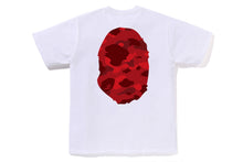 COLOR CAMO BIG APE HEAD TEE