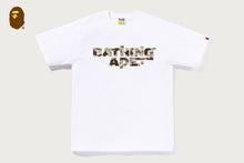COLOR CAMO BATHING APE LOGO TEE