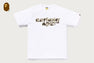COLOR CAMO BATHING APE LOGO TEE