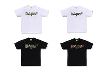 HYBRID CAMO MIXED BAPE LOGO TEE