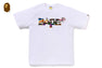 HYBRID CAMO MIXED BAPE LOGO TEE