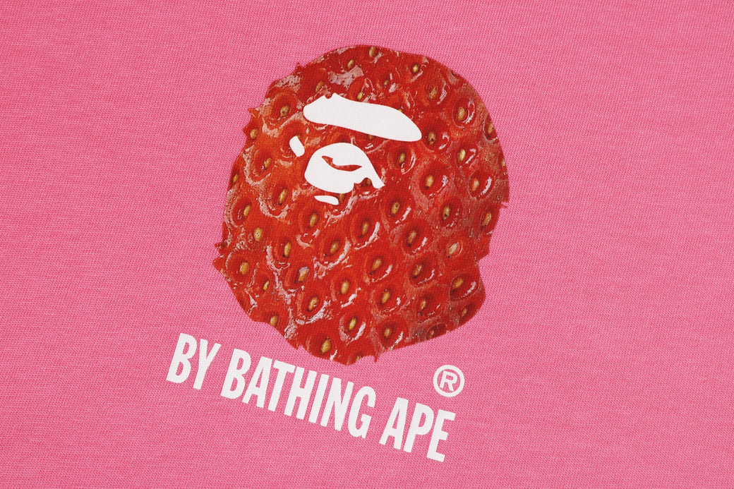 STRAWBERRY BY BATHING APE RELAXED FIT TEE | bape.com
