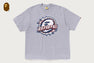 BAPE TWIN STA LOGO RELAXED FIT TEE