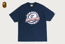 BAPE TWIN STA LOGO RELAXED FIT TEE