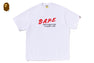 BAPE MOTTO LOGO RELAXED FIT TEE
