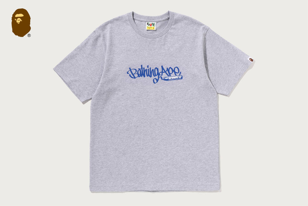 ペンぺぺん BAPE MARKER PEN MOTIF TEE | bape.com