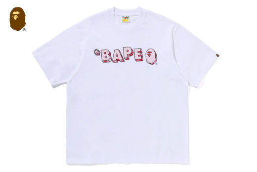 ABC CAMO BAPE LOGO RELAXED FIT TEE