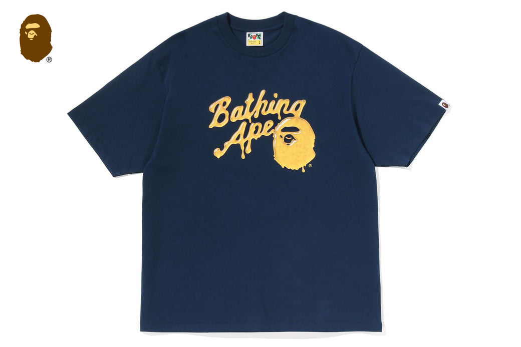 BAPE 3D HONEY LOGO RELAXED FIT TEE | bape.com