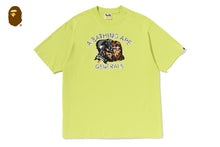 APE GENERAL HAND DRAWN RELAXED FIT TEE
