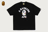 BAPE STICKER COLLEGE RELAXED FIT TEE