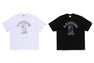 HAND DRAWN OUTLINE COLLEGE RELAXED FIT TEE