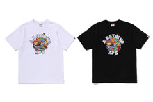 COLORFUL 3D GRAPHIC COLLEGE TEE