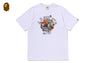 COLORFUL 3D GRAPHIC COLLEGE TEE