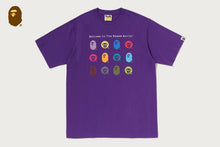 BAPE WORLD MULTI LOGO TEE