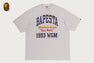 BAPE STA COLLEGE RELAXED FIT TEE #1