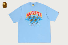 BAPE TWIN STA SPORT COLLEGE RELAXED FIT TEE