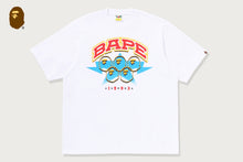 BAPE TWIN STA SPORT COLLEGE RELAXED FIT TEE