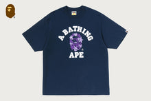 METALLIC BAPE STA COLLEGE RELAXED FIT TEE