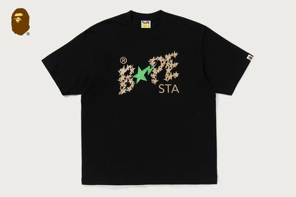 METALLIC BAPE STA LOGO RELAXED FIT TEE
