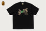 METALLIC BAPE STA LOGO RELAXED FIT TEE