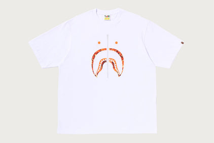 SPLASH CAMO SHARK FACE RELAXED FIT TEE