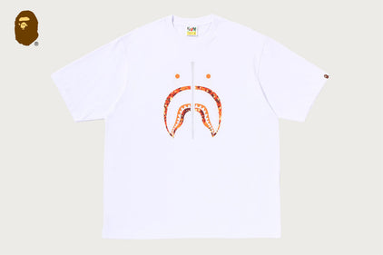 SPLASH CAMO SHARK FACE RELAXED FIT TEE