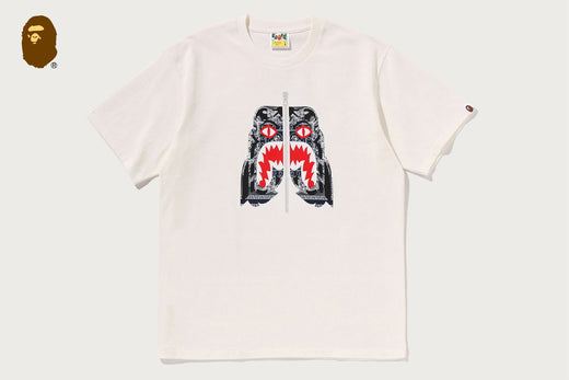 PAISLEY PATTERN TIGER FACE TEE