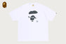 CROC PATTERN APE FACE RELAXED FIT TEE