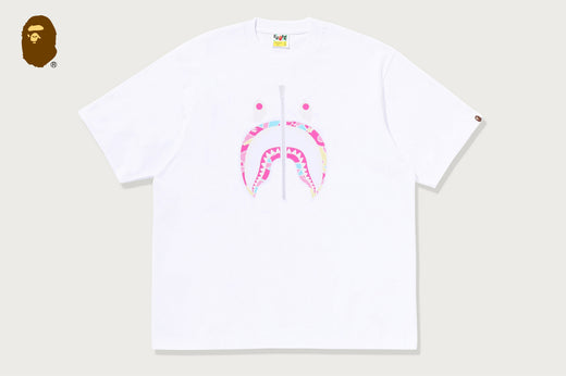 STA CAMO SHARK FACE RELAXED FIT TEE