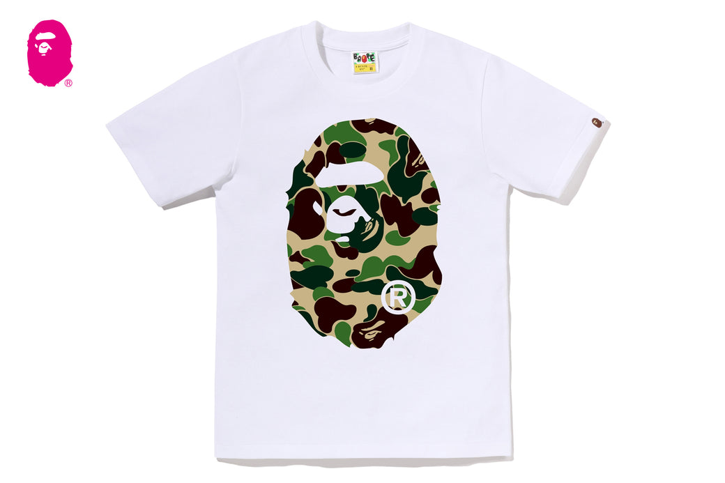 ABC CAMO BIG APE HEAD TEE | bape.com