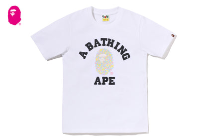 BLING STAR GLITTER COLLEGE TEE