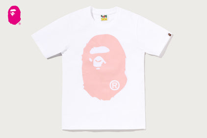 COLOR DENIM BIG APE HEAD TEE