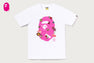 STICKERS ON APE HEAD TEE