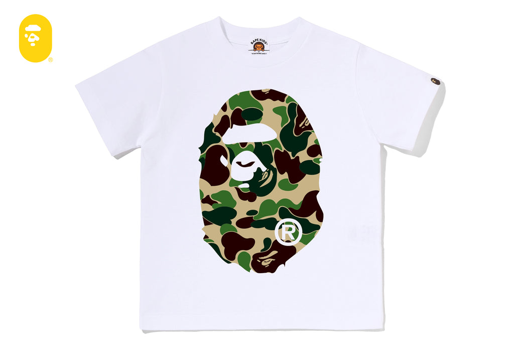 ABC CAMO BIG APE HEAD TEE | bape.com