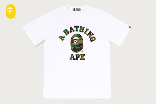 1ST CAMO COLLEGE TEE