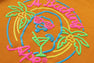 NEON APE HEAD BODYSUIT