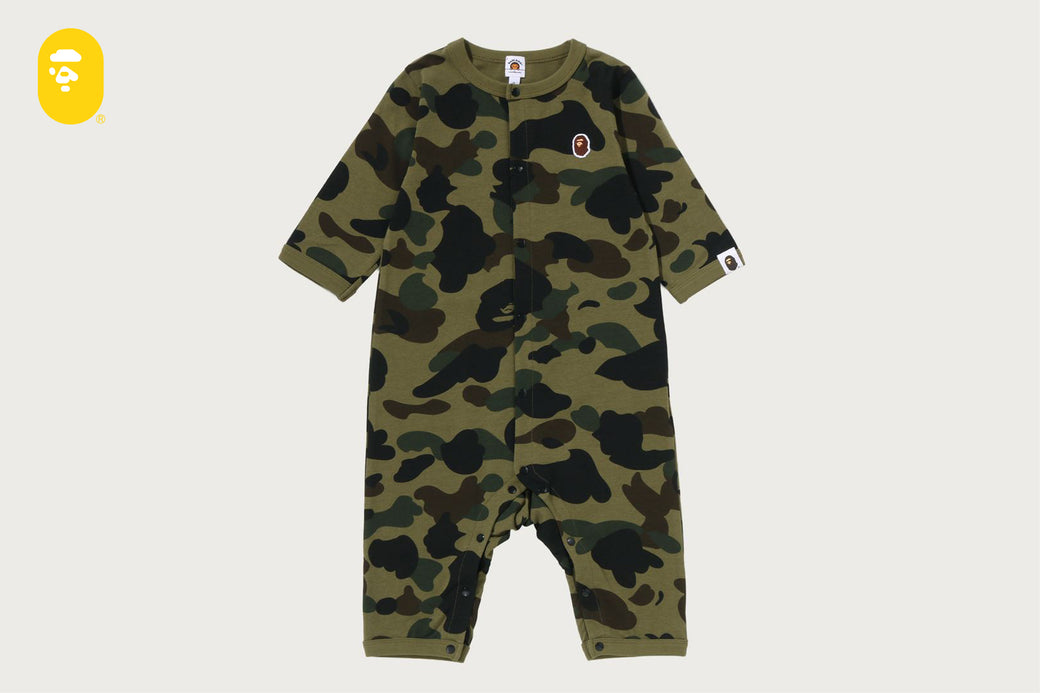 1ST CAMO ONE POINT ROMPERS | bape.com