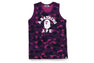 COLOR CAMO COLLEGE TANK TOP