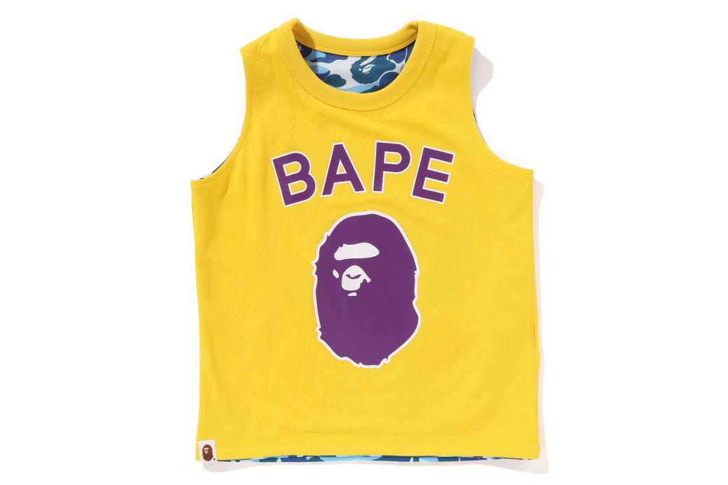 ABC CAMO MESH REVERSIBLE TANK TOP | bape.com