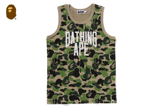 A BATHING APE タンクトップ REVERSIBLE MULTILOGO TANK TOP