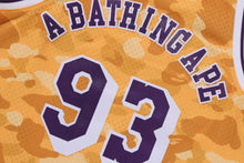 【 BAPE X M&N NBA 】LOS ANGELES LAKERS SWINGMAN JERSEY