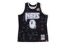 【 BAPE X M&N NBA 】NEW JERSEY NETS SWINGMAN JERSEY