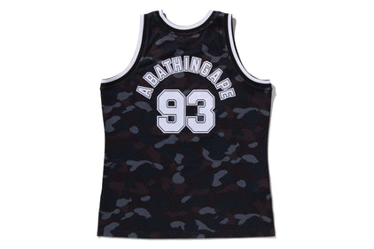 【 BAPE X M&N NBA 】NEW JERSEY NETS SWINGMAN JERSEY