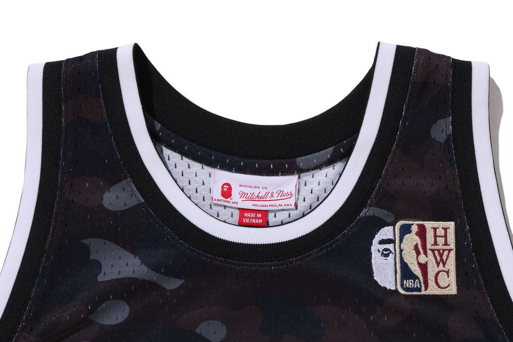 BAPE X M&N NBA 】NEW JERSEY NETS SWINGMAN JERSEY | bape.com