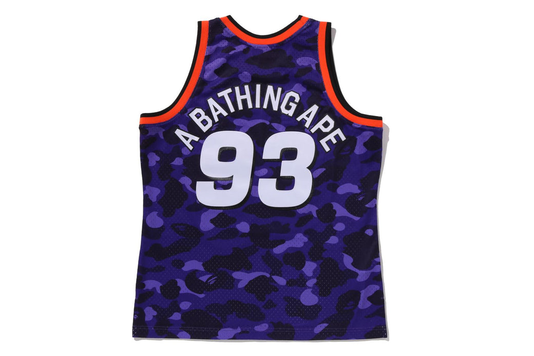 BAPE X M&N NBA 】PHOENIX SUNS SWINGMAN JERSEY | bape.com